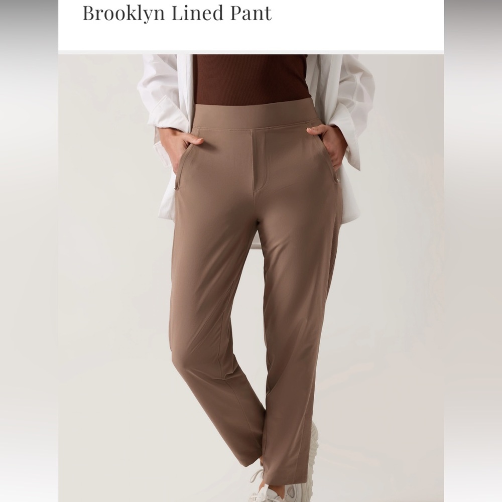 Brooklyn lined ankle pant